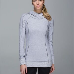 Lululemon Think Fast Hoodie Grey size 2